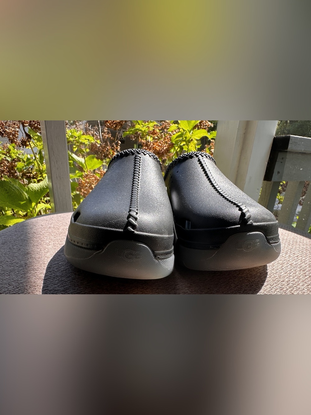 UGG Kids Sz~1*Tasman Sport*Black Slip-On Clog*New - Picture 4 of 8